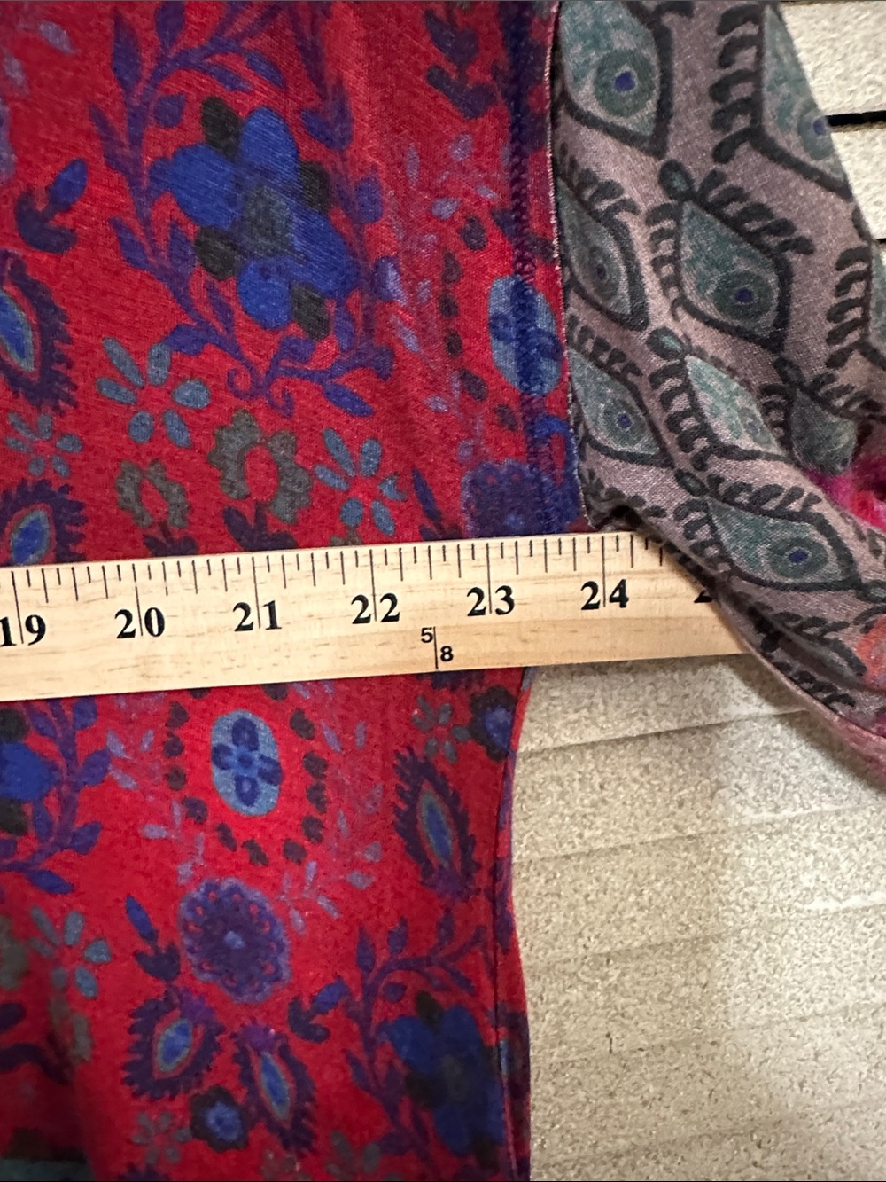 NATURAL LIFE Multi-Color Boho Floral Swing Dress - Picture 7 of 8